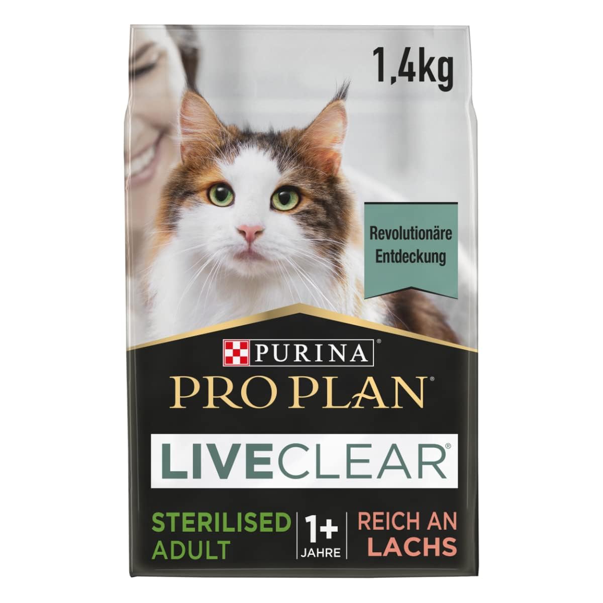 Purina Pro Plan Liveclear Sterilised Adult Rich in Salmon Pack of 6 (6 x 1.4 kg)