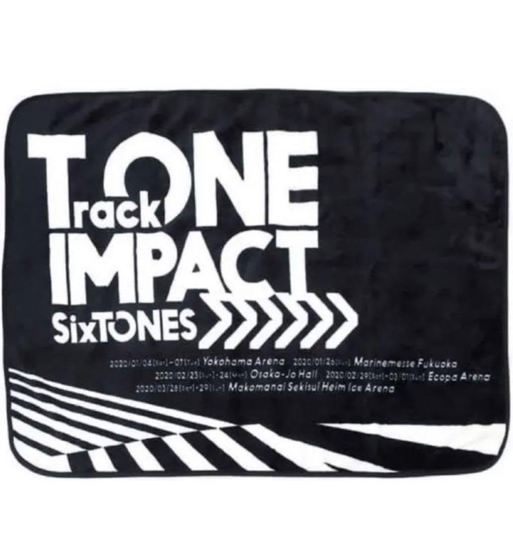 Amazon.co.jp: SixTONES TrackONE IMPACT トンパク ブランケット
