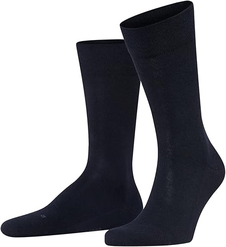 FALKE Calcetines London Sensitive para hombre, parte superior ancha, diabéticos, 1 par