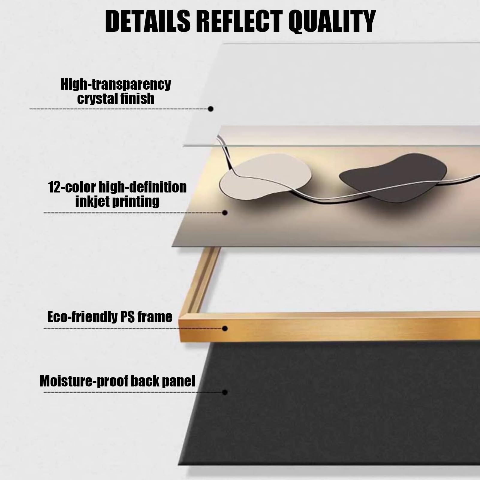 Copertura decorativa della scatola dell'interruttore | Nascondi pannello elettrico Wall Art | Armadio montato per soggiorno ufficio