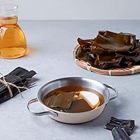 Vista 14 de Kombu salvaje coreano, algas secas cosechadas a mano, 3.52 onzas, 1 paquete, algas marinas 100% naturales para dashi, base de sopa y caldo