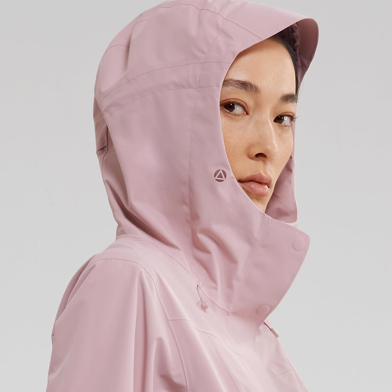 KAILAS Women's Raincoat Outdoor Hardshell Jacket Packable Lightweight Waterproof Hooded Jacket Hiking Travel - Image 2