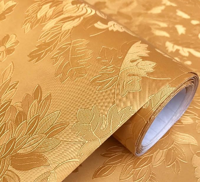 SIA VENDORS Kitchen Oil Proof Sticker Wallpaper Backsplash Aluminum foil Oil self-Adhesive Paper Waterproof Heat Resistant Drawer Sticker (24 X 78 Inch, Gold Stone Texture) (B0CH6F5T7Q) Amazon Price History, Amazon Price Tracker