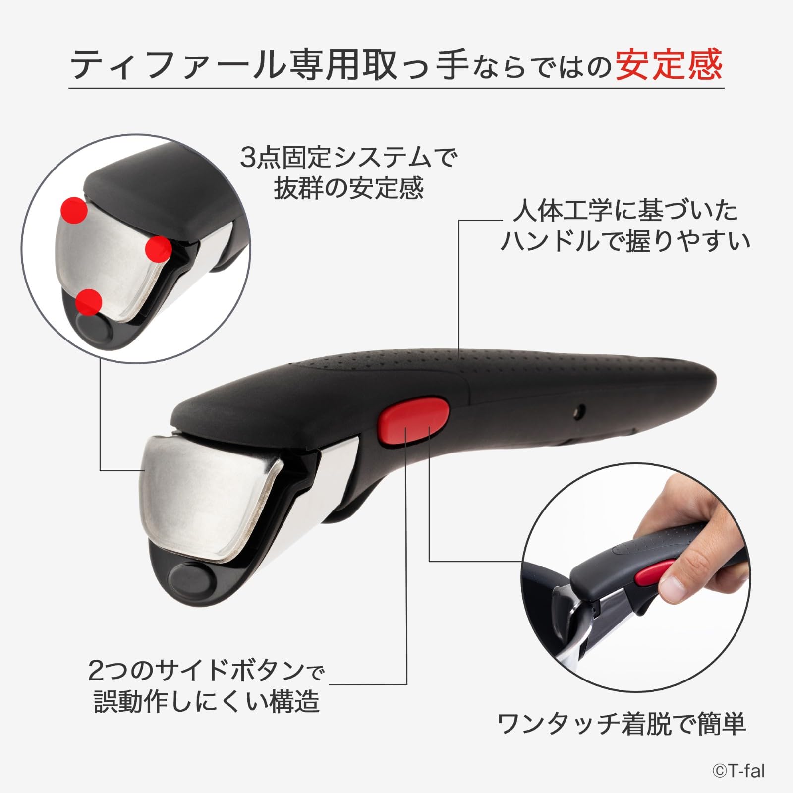 ティファール 鍋フライパンセット 9点 インジニオ・ネオ フレーズグレー L16199サムネイル7