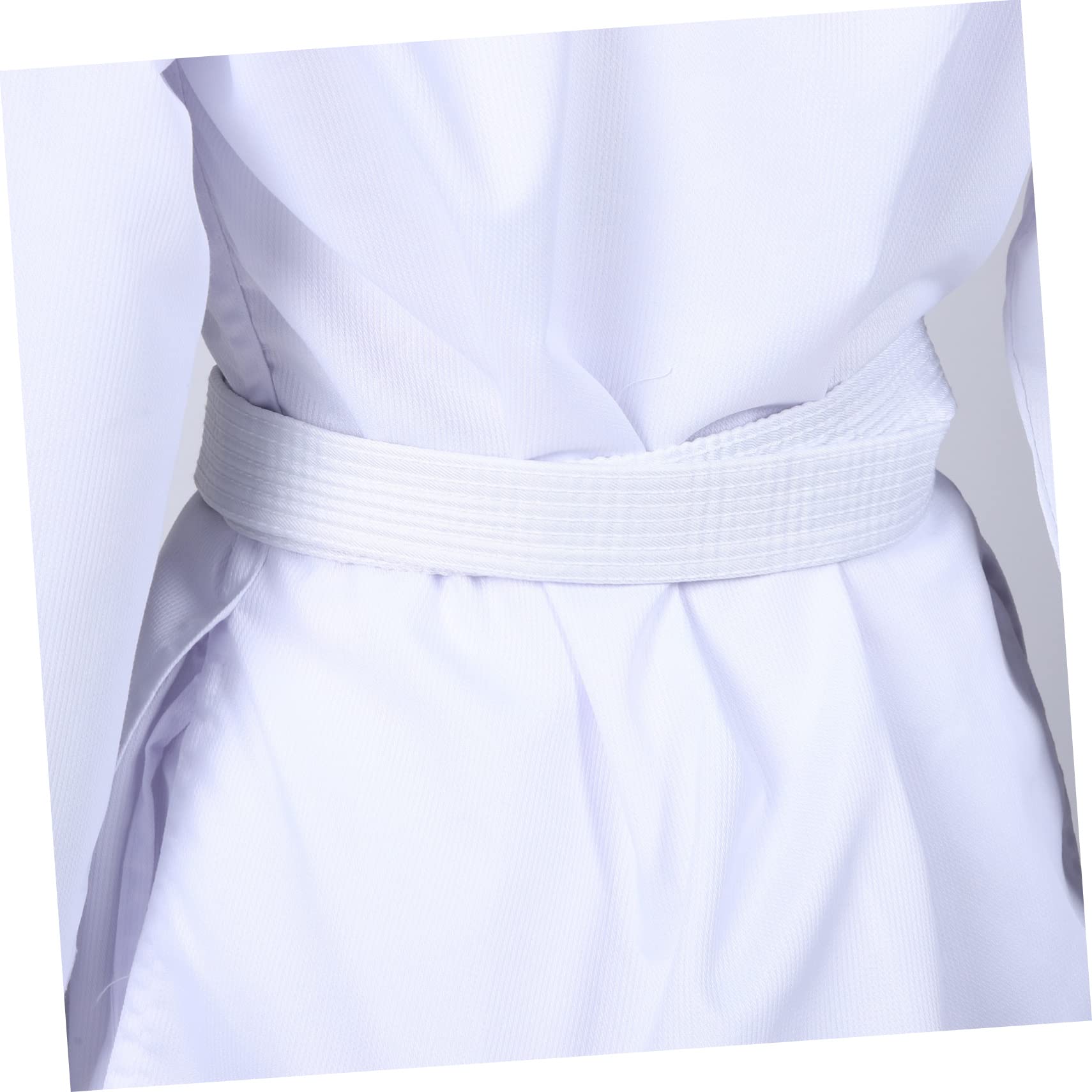 CALLARON Divisa Taekwondo Uomo in Poliestere Bianco, Cintura Elastica e Pantaloni Coulisse per Allenamento e Competizione