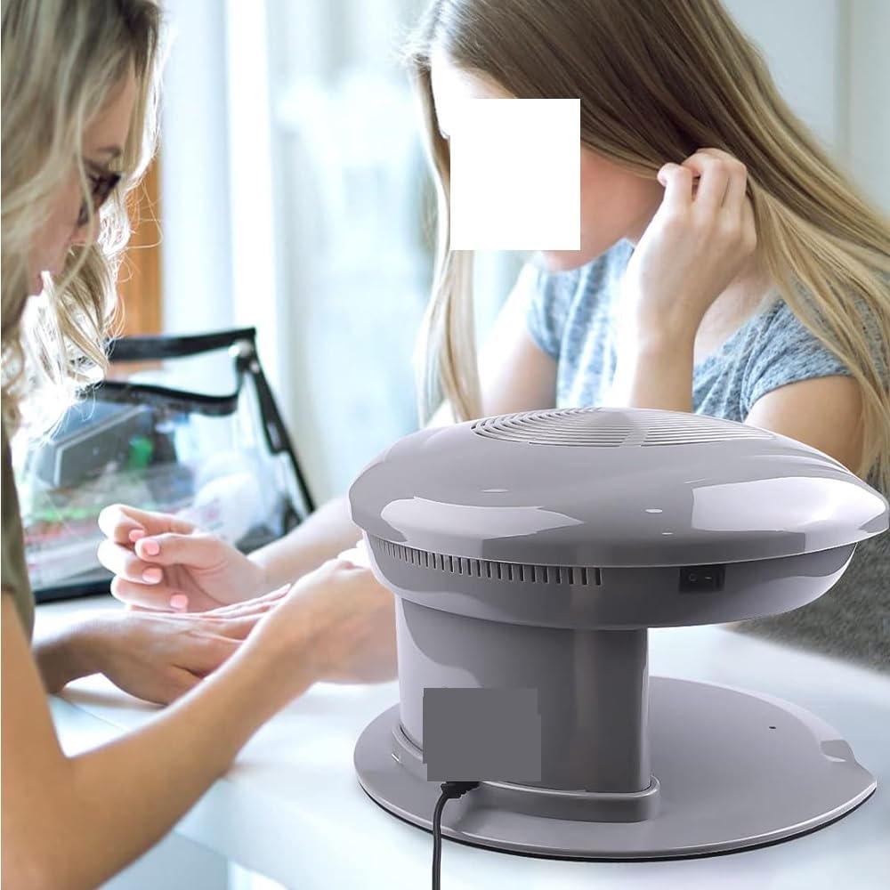 Lampa UV do paznokci, Suszarka do paznokci 400 W, automatyczny czujnik, wentylator suszenia, narzędzie manicure, salonu domowego(Grey)