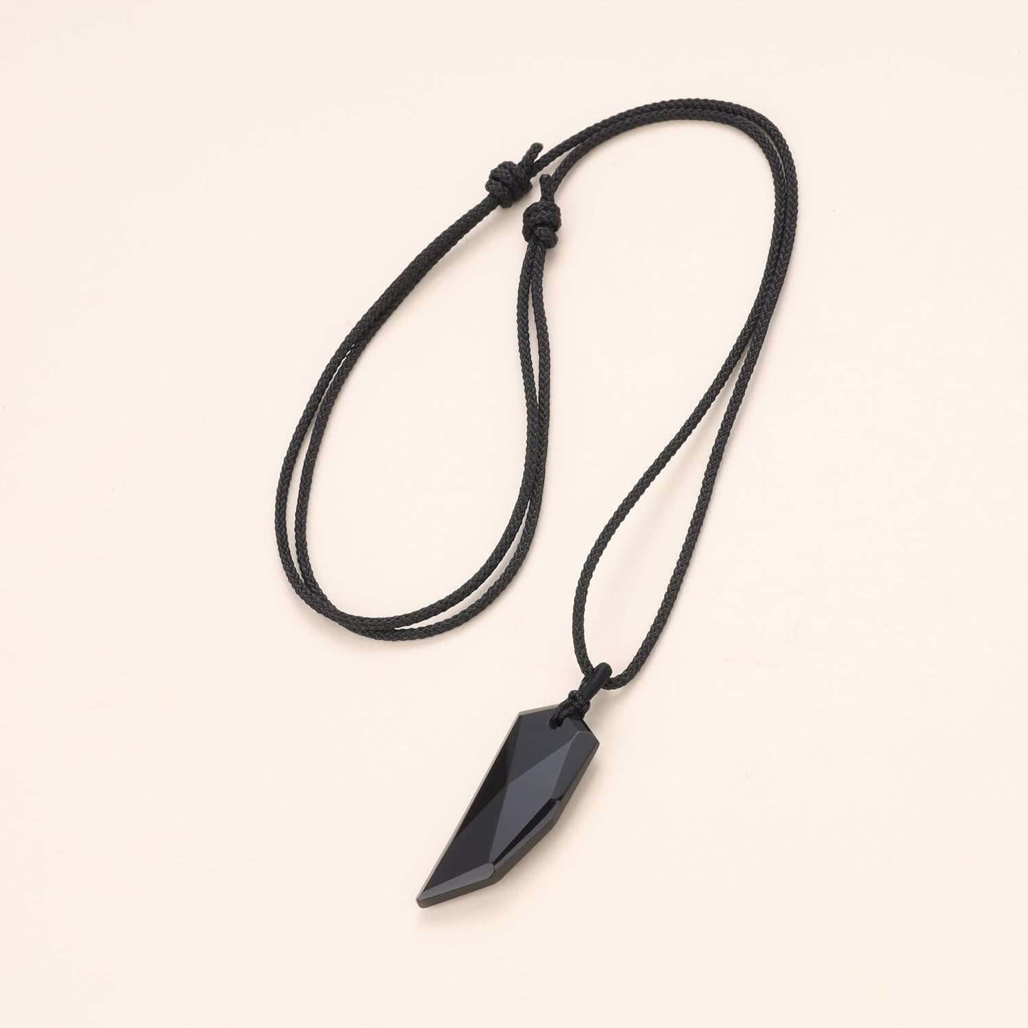 COAI Wolf Wooth Stone Matching Couples Necklaces, Crystal Necklaces for Couples