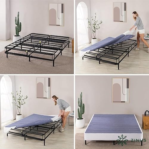 Miniatura 5 de Zinus Base de colchón con resorte para cama individual Acero