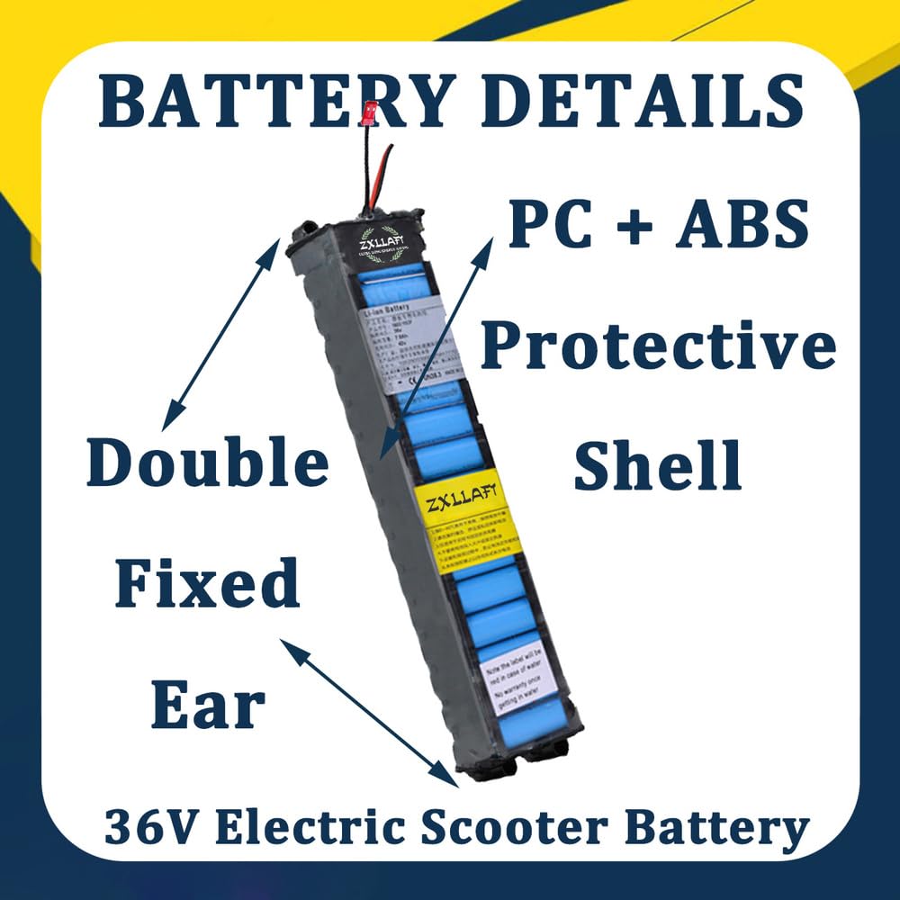 Batteria al Litio 36V 10,5Ah 9,9Ah 7,8Ah Batteria di Ricambio 10S3P Batterie monopattini elettrici per M365 Senza Comunicazione per Kit Motore da 100W a 400W