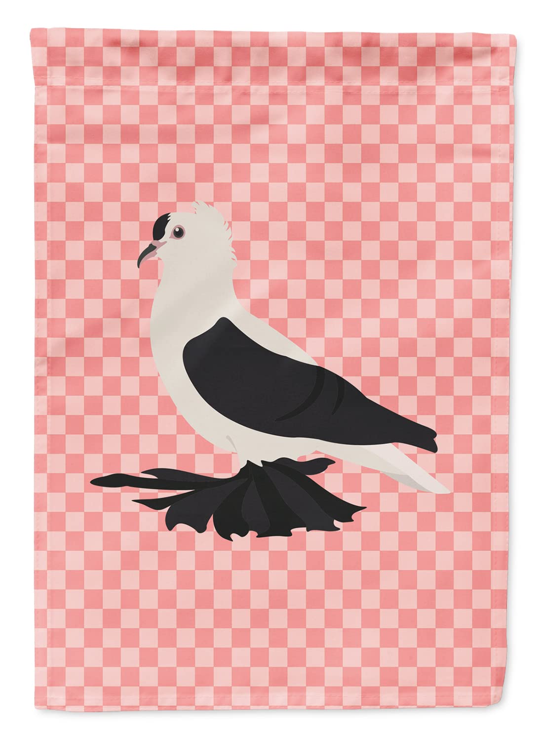 Drapeau de jardin oiseau de race en tissu haute résistance imprimé double face