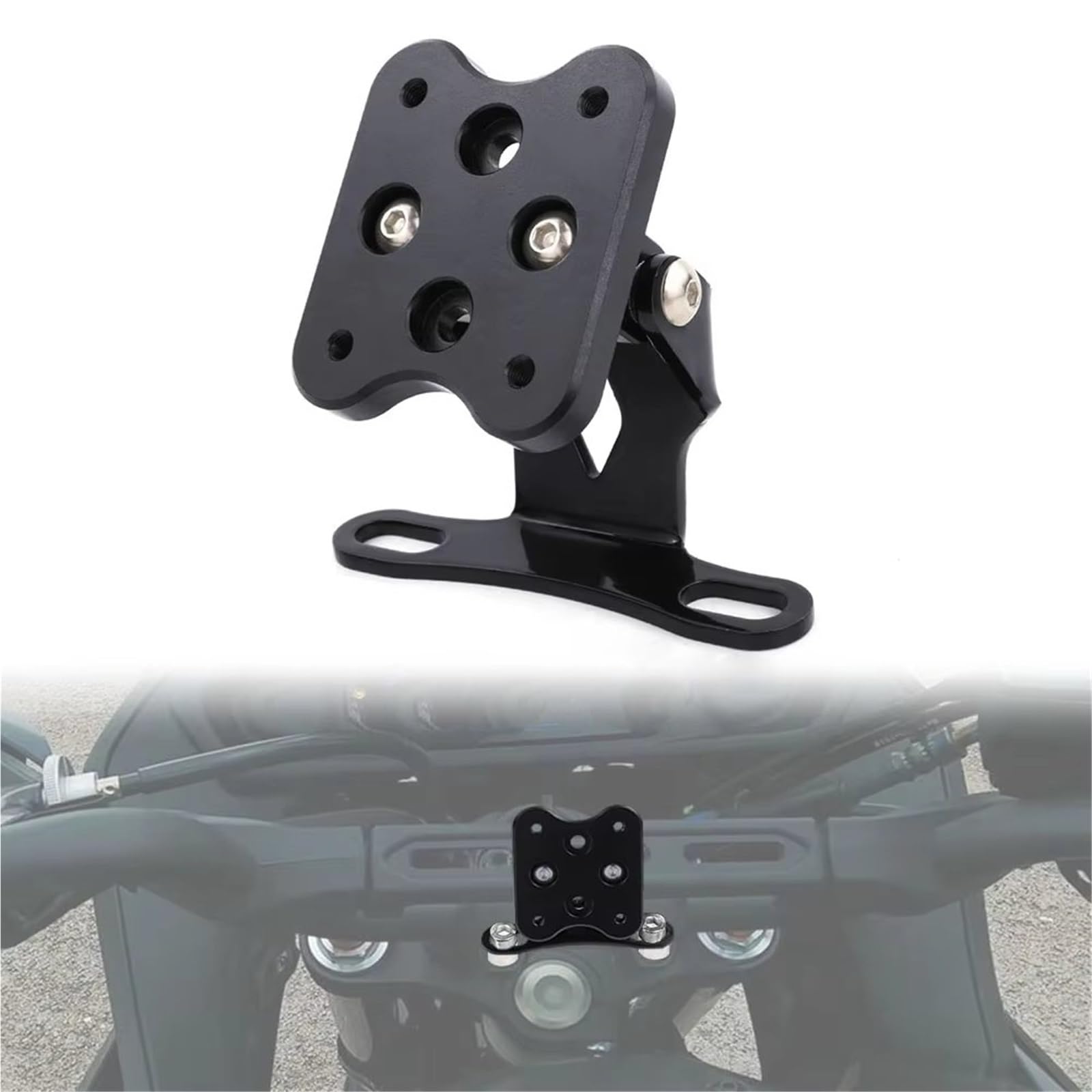 Soporte Teléfono Móvil GPS para Tracer 7 para GT 2016-2023 Motocicleta GPS Manillar Abrazadera Navegación Soporte Teléfono