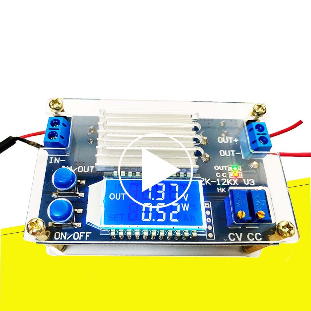 100W DC-DC Buck Converter Step Down Module 4.5-30V To 0.8-30V 12A For Laptop LED Car