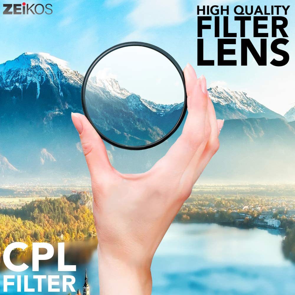 Amazon.com : Zeikos 72mm Multi-Coated UV, CPL, FLD Professional