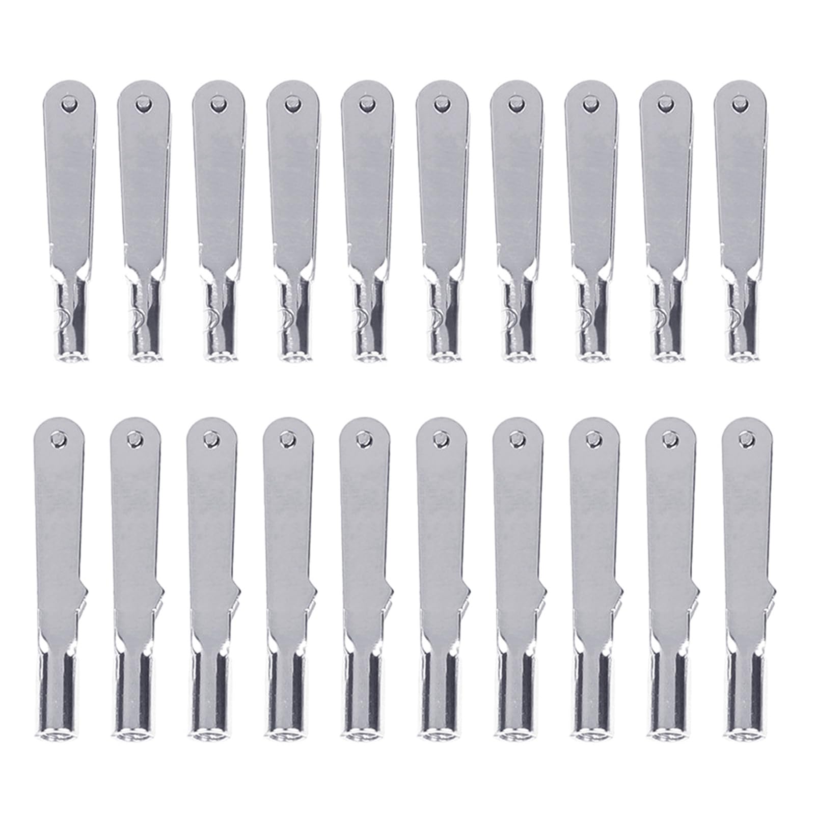 Kit De Composants De Servomoteurs en Alliage 10 Pièces Mandrins De Tige De Traction Connecteurs De Serrage pour Commandes De Vol Sécurisées dans Le Modèle D'aviation UAV