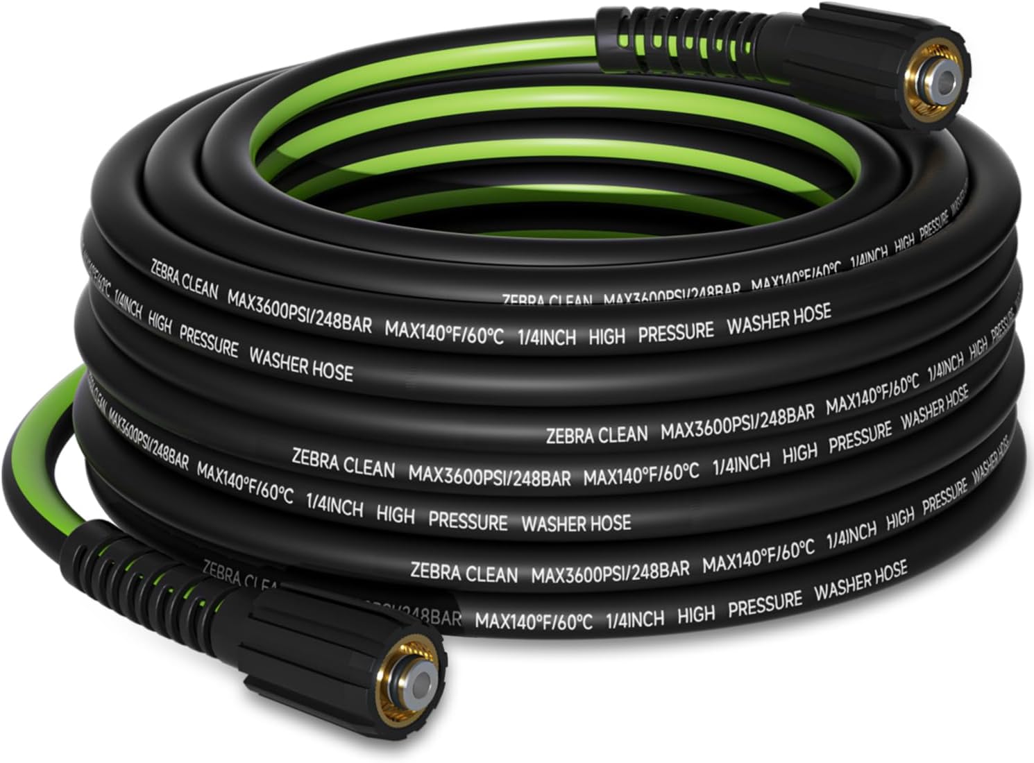 Pressure Washer Hose?3600 PSI Kink Resistant Power Washer Hose Replacement– Universal Electric 1/4'' Power Washer Hose with Leak-Free M22 Female