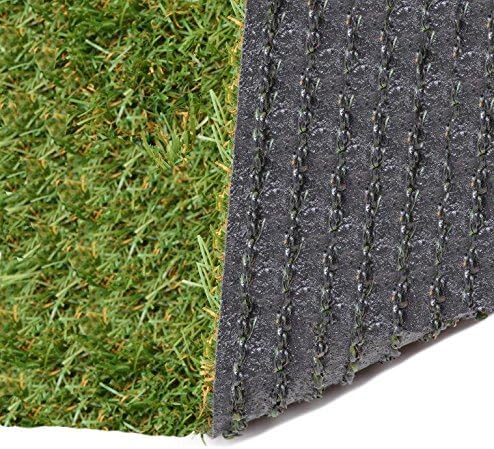 PREMIUM PRO TURF- 3' X 5' Dual Color Grass MAT Synthetic Grass for Landscaping, Playground Areas, Poolside, pet Areas, Sports Fields, patios, Decks, Door mats, etc..