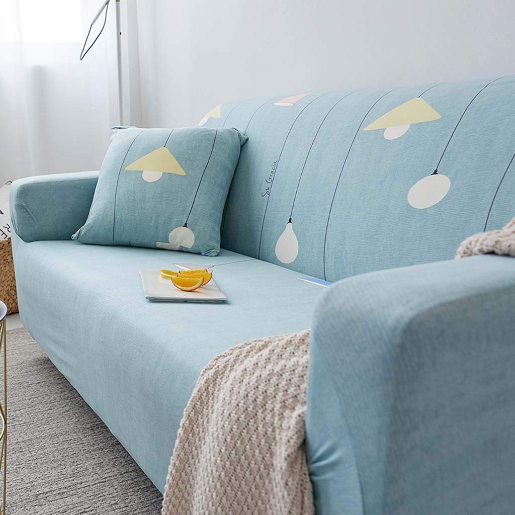 Housse de canapé universelle antidérapante et extensible de 190x230cm