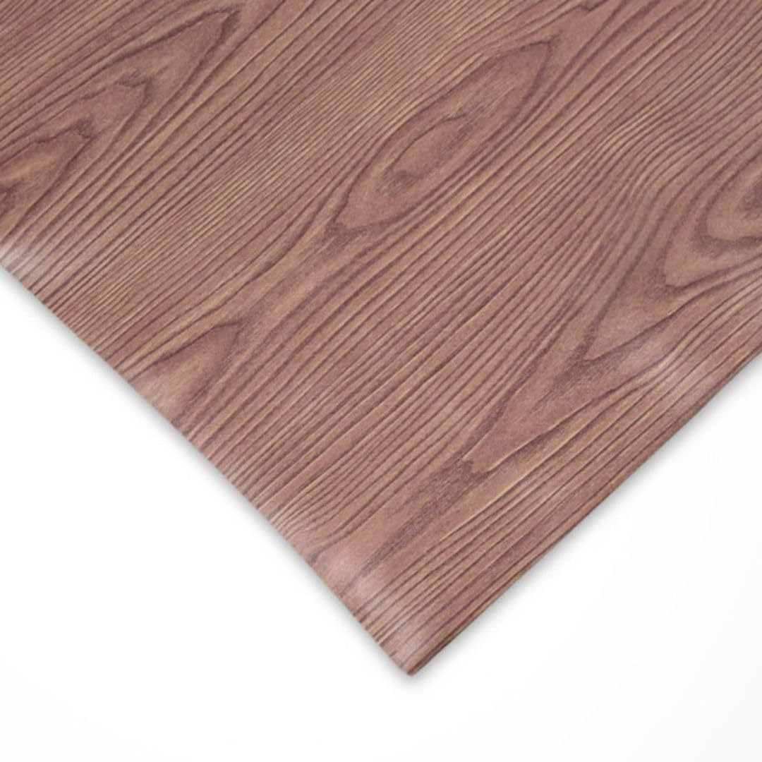 Suelo de Vinilo Para Instalar en Rollo | Suelo PVC Decorativo Hogar, Cocina, Baño, Salón | Suelo Efecto Madera | Suelo PVC Nogal (140_x_500_cm)