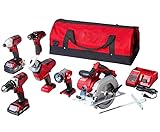 ‎2695-25CX Fits for Milwaukee M18 18-Volt Lithium-Ion Cordless Combo Kit (5-Tool)