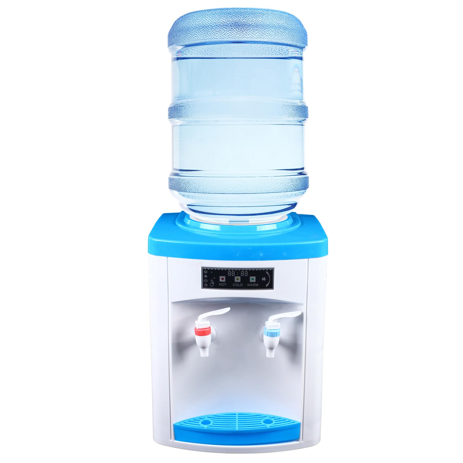 Countertop Hot and Cold Water Cooler Dispenser,Water Coolers,Top Loading Water Dispensers,Desktop Hot and Cold Dispenser for Home Kitchen Offices Dorm