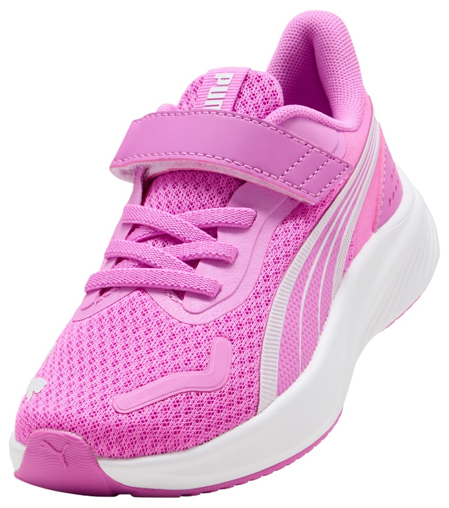 PUMA Pounce LITE AC+ PS Sneaker, Electric Orchid White, 11 UK Child, Elektryczna orchidea PUMA biała, 29 EU