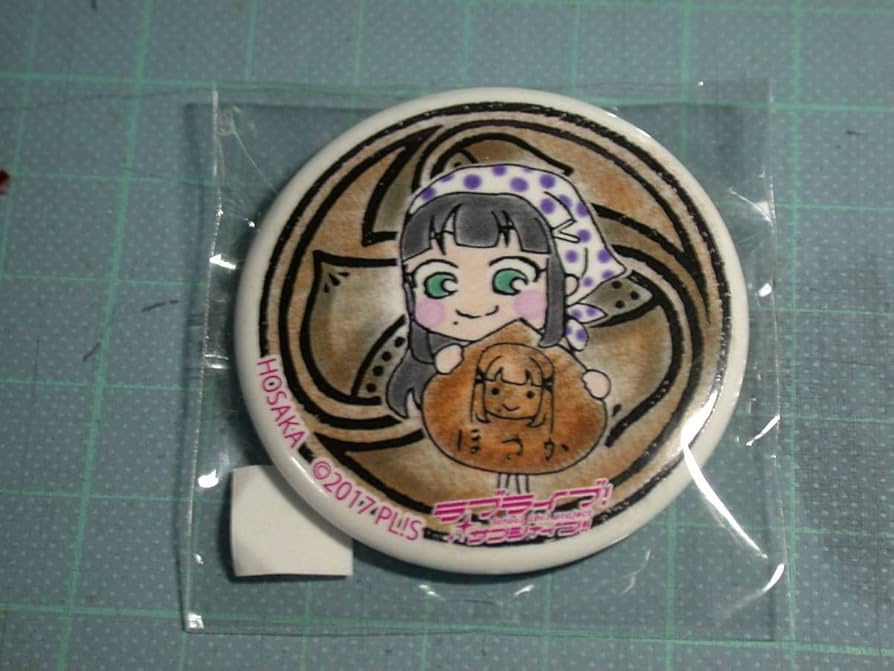 ラブライブ サンシャイン まちあるき 缶バッジ 黒澤 ダイヤ
