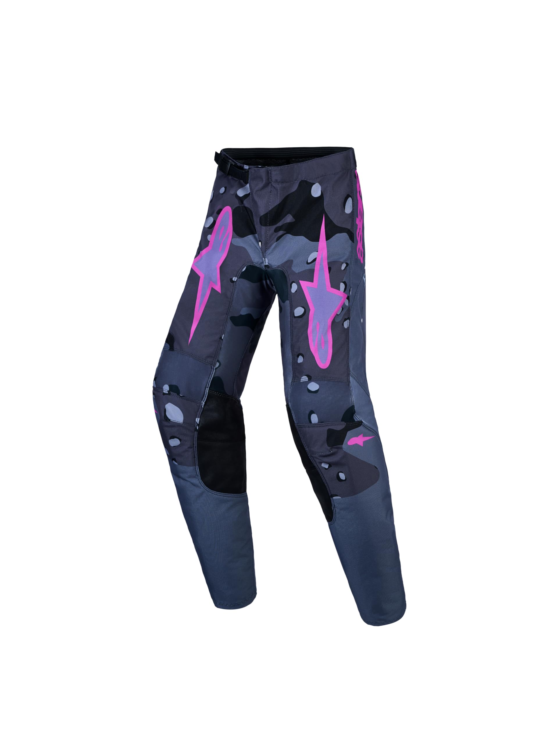 Alpinestars Fluid Lone Młodzieżowe spodnie motocrossowe, szary/fioletowy, 24