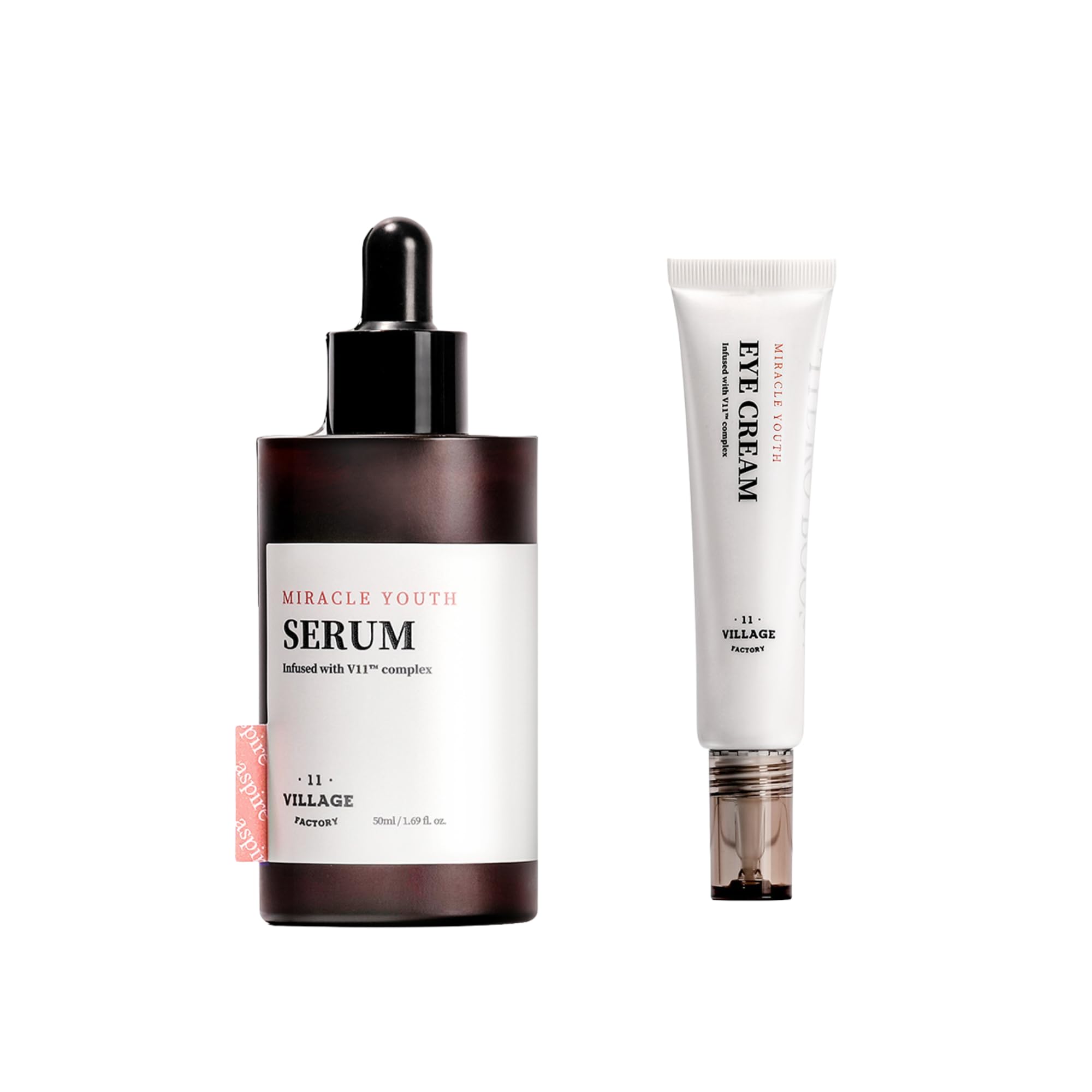 Miracle Youth Line Bundle, Retinol Skinline with Serum and Eye Cream