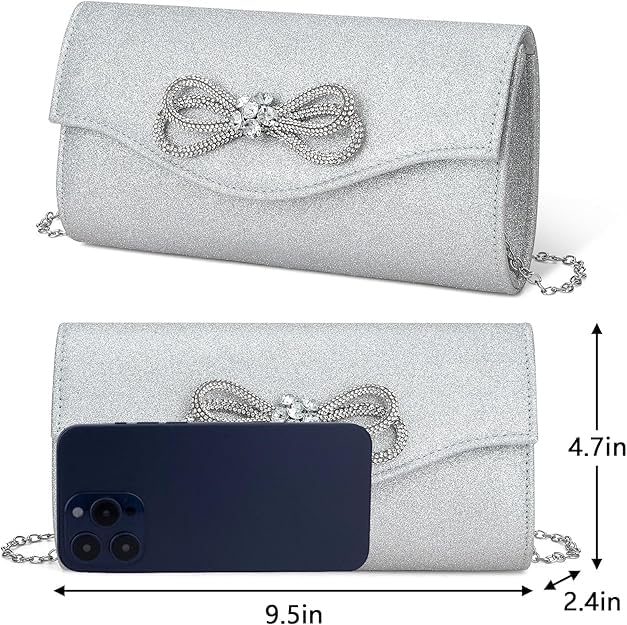 Sac de soirée haut de gamme Gets pochette formelle strass - 3