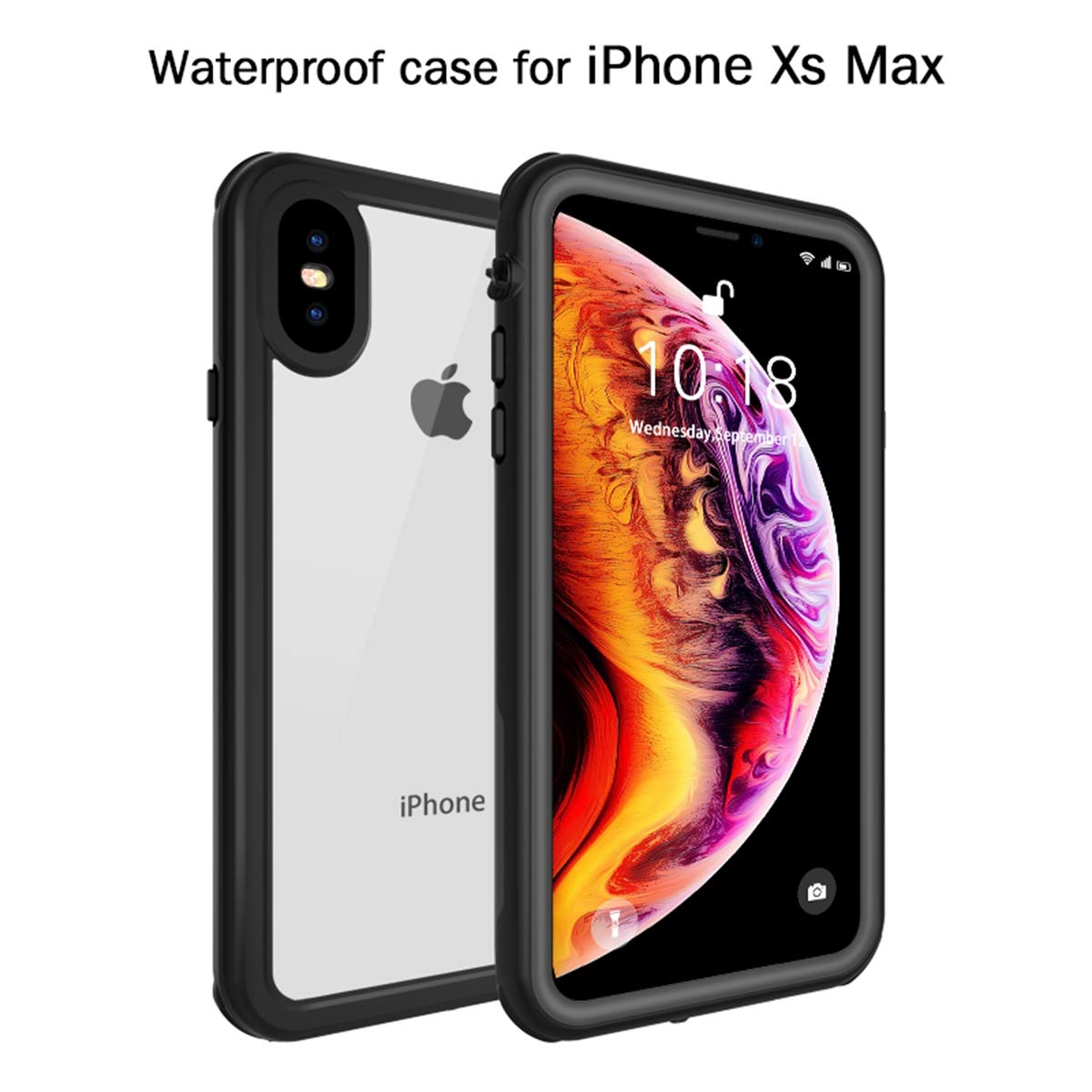 iPhone Xs Max Waterproof Underwater case, Danallc [Rugged Series