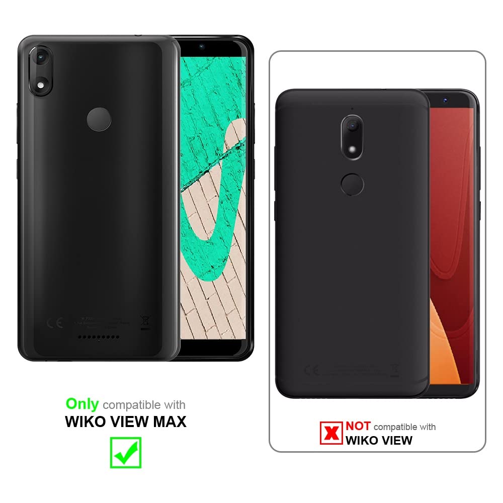 Cadorabo Custodia Libro per WIKO Y60 in AZZURRO SCURO NERO