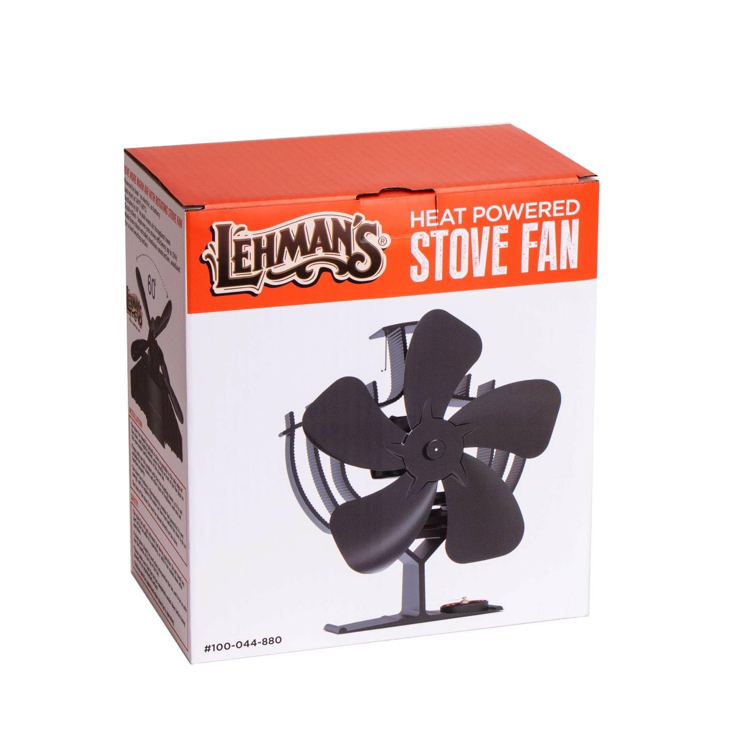 Amazon.com: Lehman's Heat-Powered Non-Electric Oscillating Stove Fan Quiet  Automatic Start : Home u0026 Kitchen