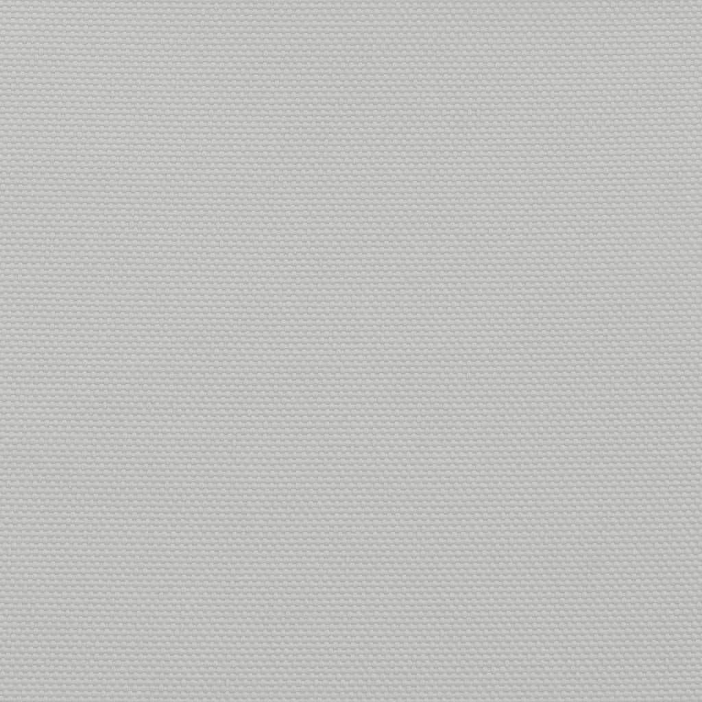 Jasnoszara zasłona balkonowa 120 x 700 cm, 100% poliester Oxford z powłoką PU, odporna na wodę i wiatr, parawan na balkon, taras,