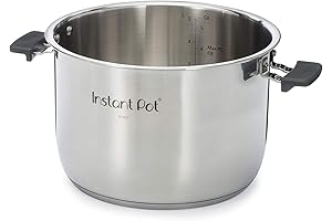 Instant Pot Stainless Steel Inner Pot with Handles, 6-Quart