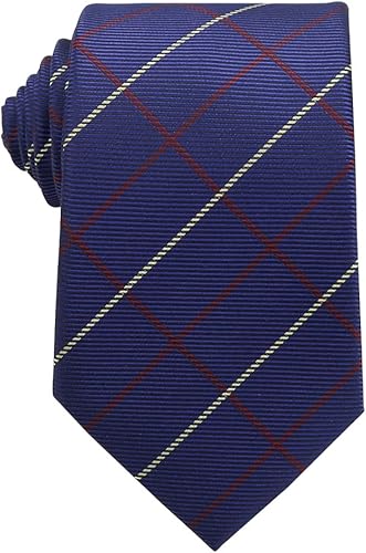 Vista 4 de WeiShang Corbata de seda clásica para hombre jacquard tejida