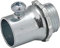 RACO 2003B5 3/4-Inch Set-Screw EMT Steel Connectors, Uninsulated, Corrosion-Resistant, cUL Listed, 5-Pack