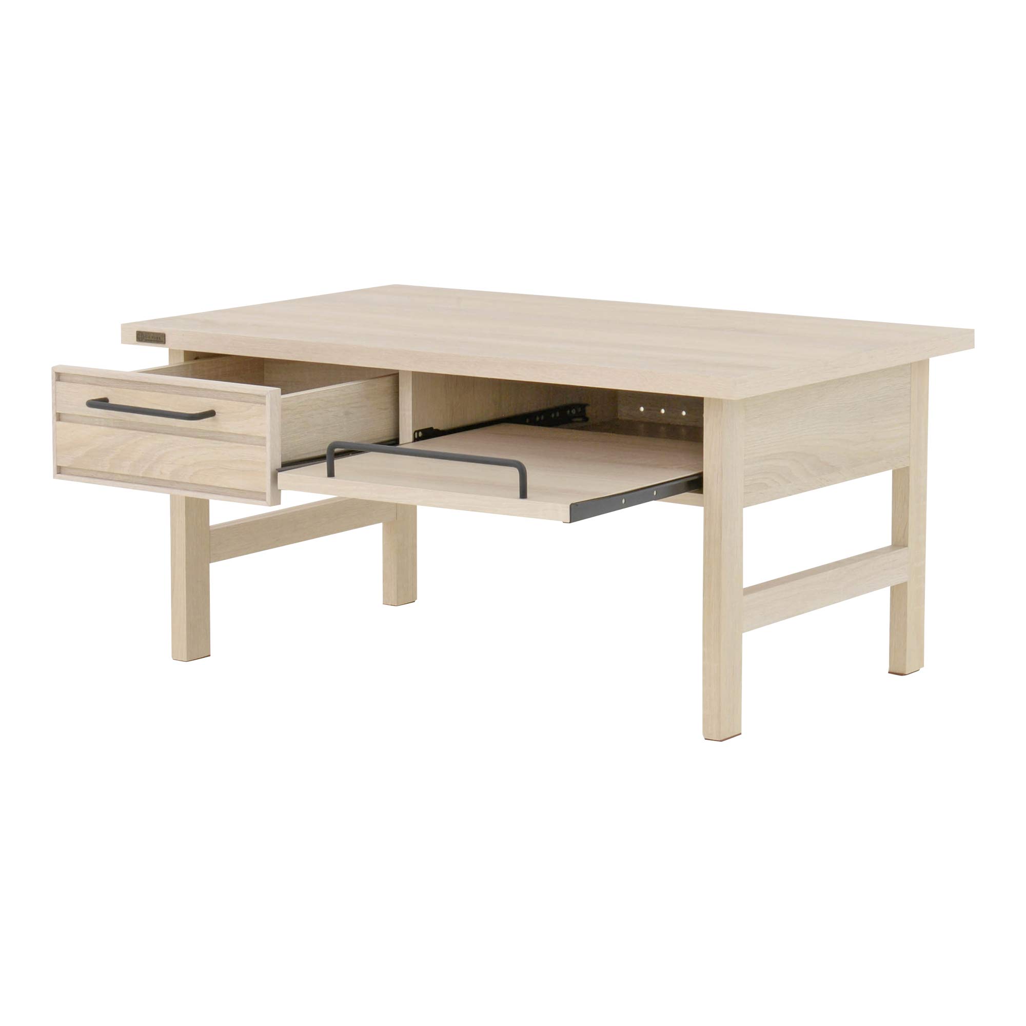 Amazon｜佐藤産業 LAFIKA センターテーブル 幅84cm 奥行49cm 高さ40cm