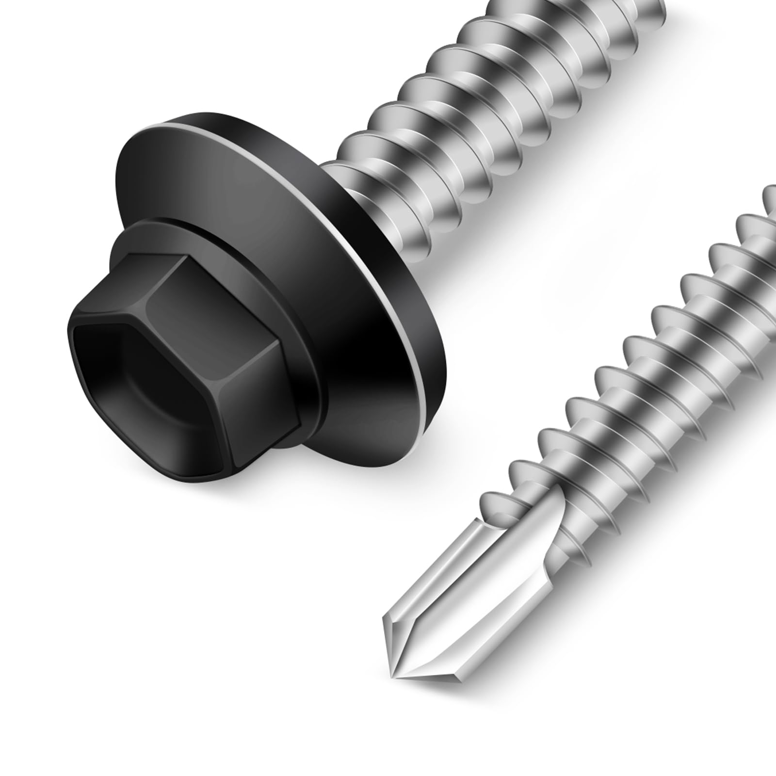 Zinc Plated Roofing Screws - 100 PCS -5