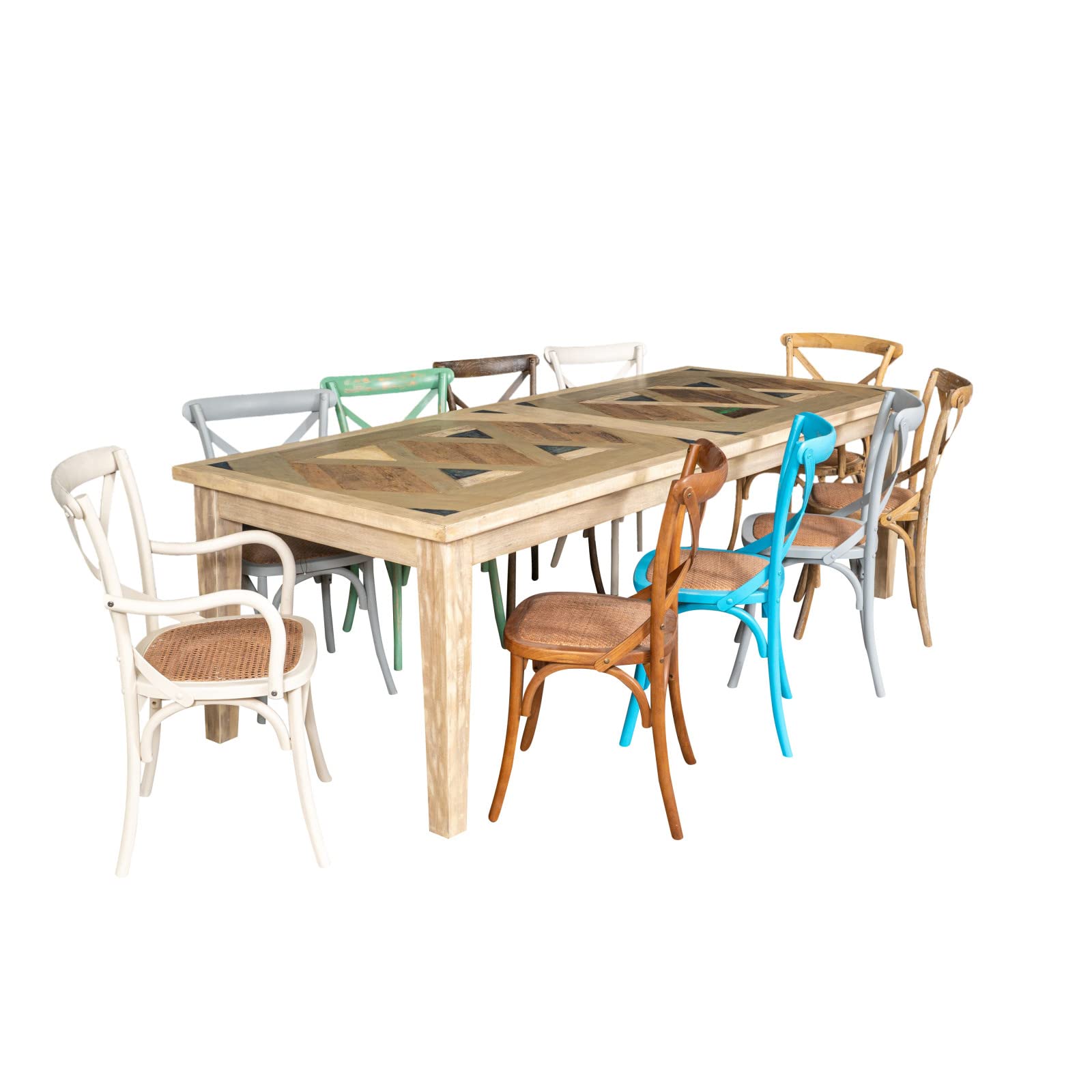 Biscottini Silla Vintage 88x55x48 Cm | Sillas De Cocina De Madera De