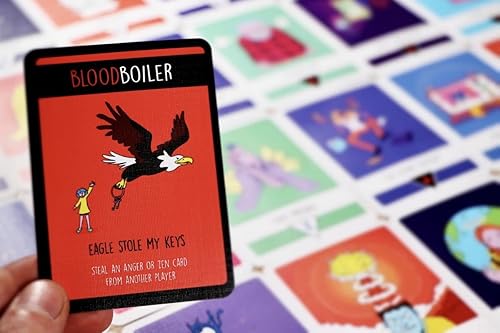 Miniatura 7 de How Am I Weird AngerSmash - Nuevo juego de cartas sobre la ira y el zen  A partir de 8 años  2-5 jugadores  20-40 minutos - Divertido juego familiar