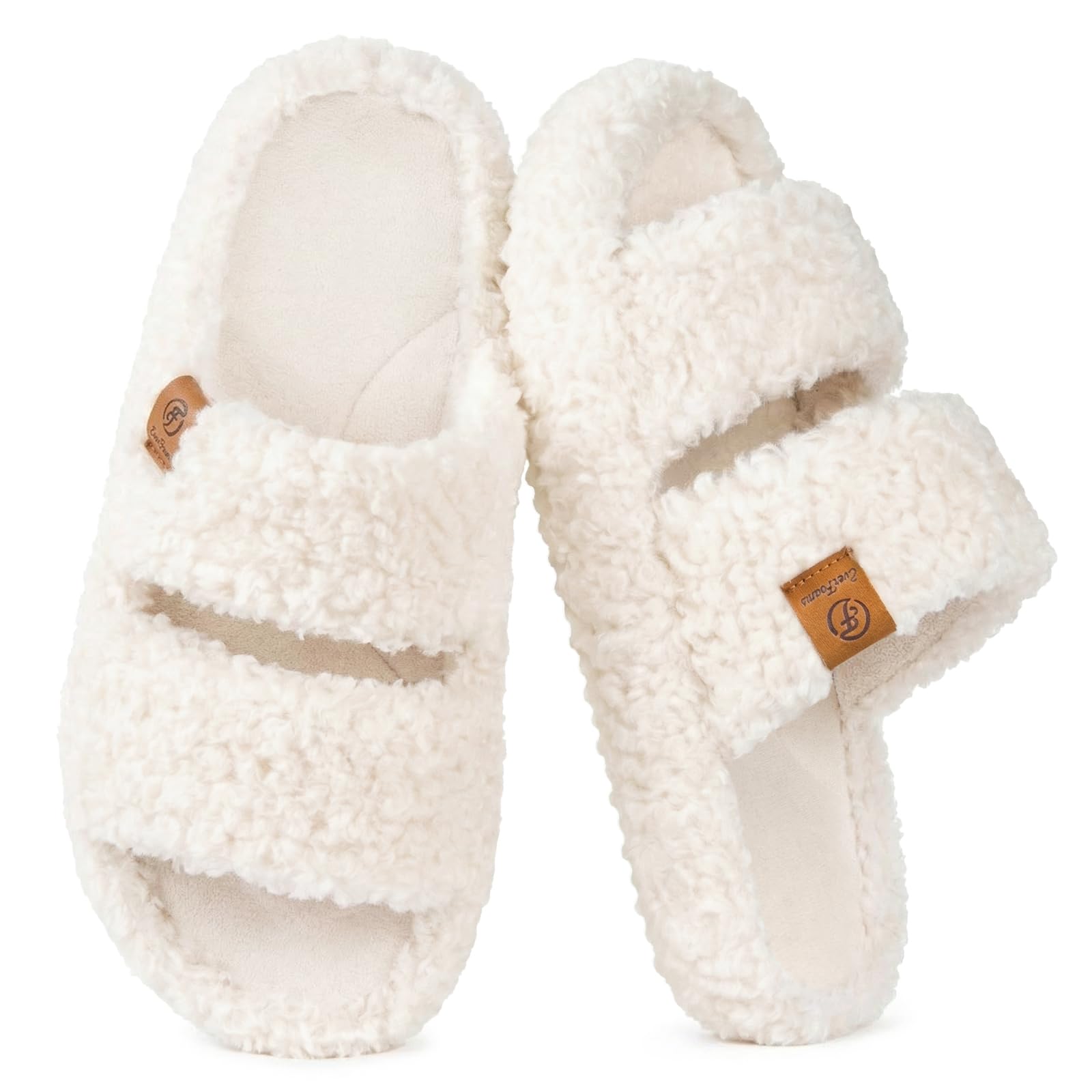 EverFoams Fuzzy Slippers