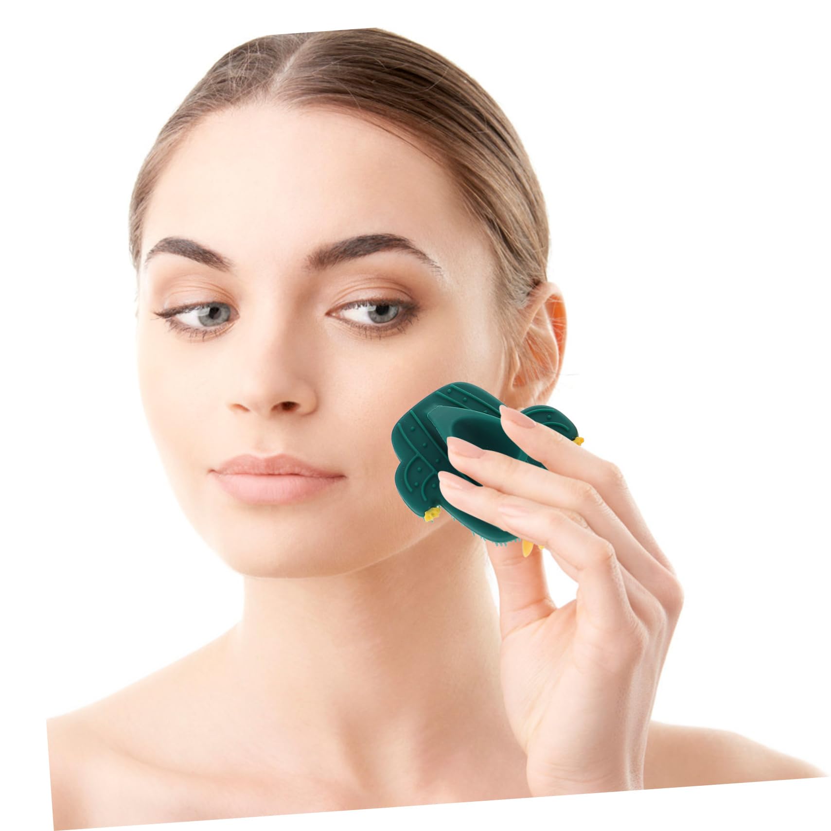FRCOLOR 9pièces Brosse Nettoyante Silicone Pour Visage Brosse Exfoliante Silicone De Nettoyage Pratique Pour Peau Douce Et Éclatante