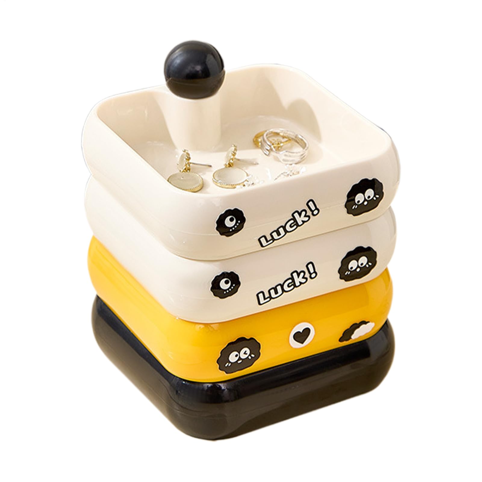 Boîte à bijoux tournante Teksome, le coffret parfait pour organiser colliers et souvenirs