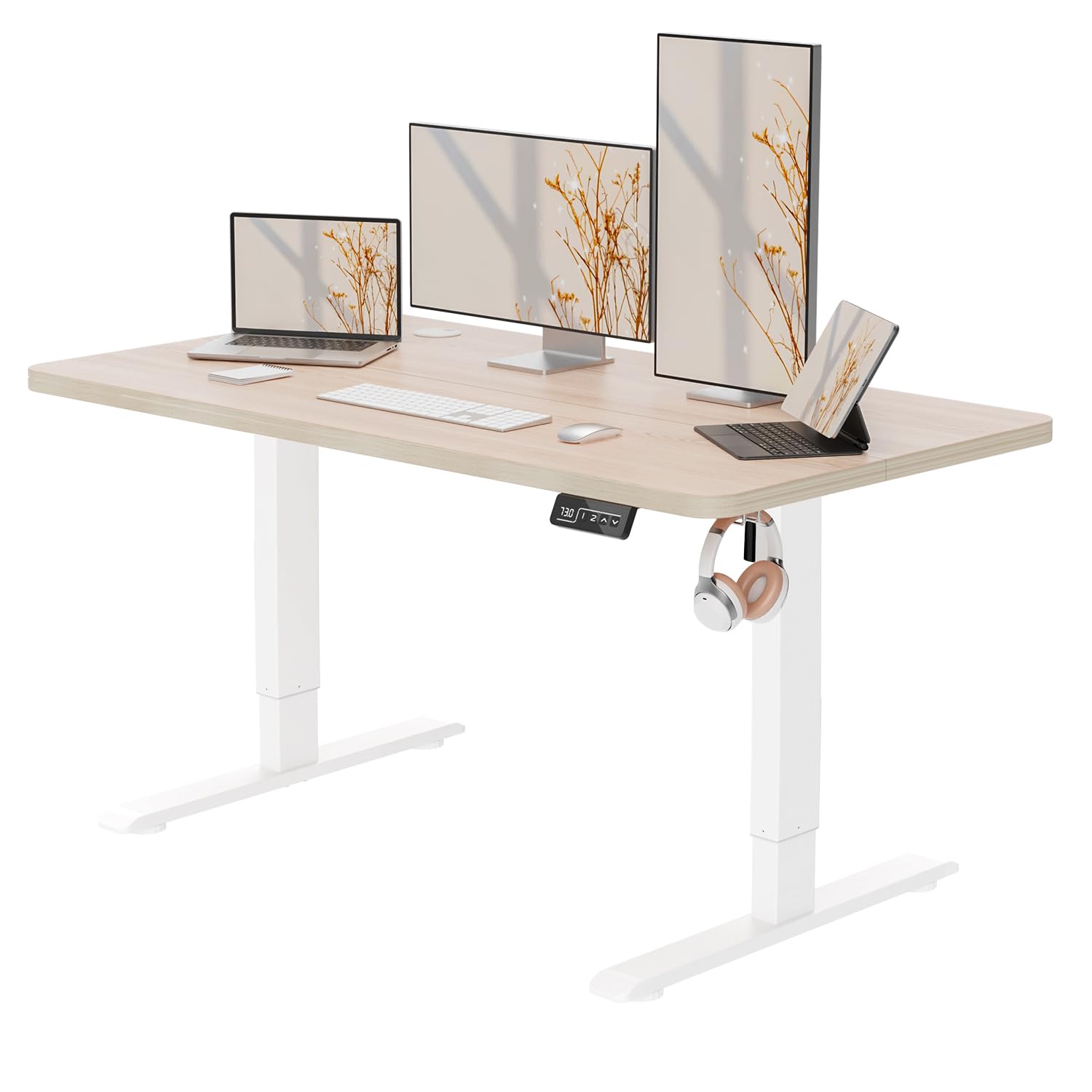 Anovara 昇降式木製デスク 120cm Amazon | Anovara 昇降デスク 電動 昇降式デスク 電動昇降デスク