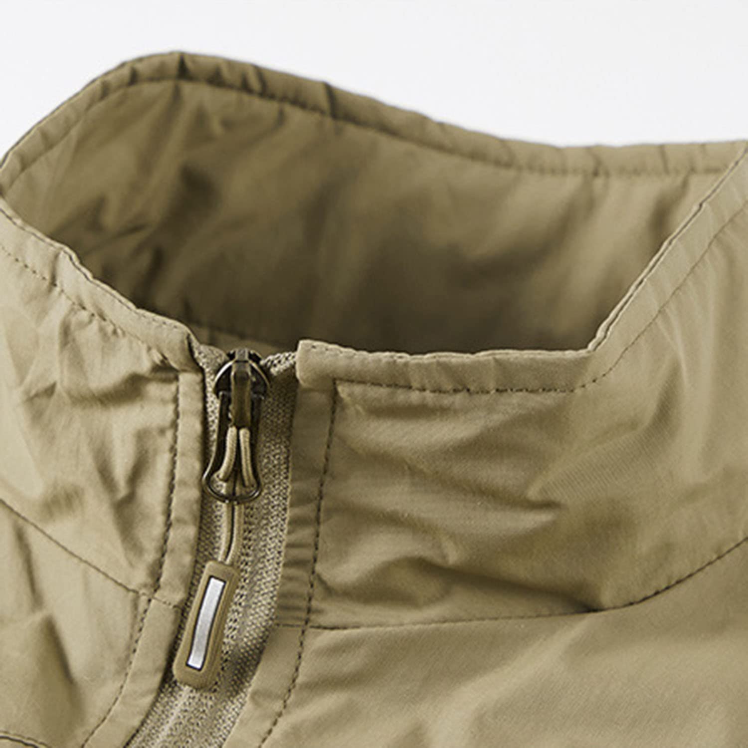 Chaleco Multibolsillo para Hombre Chaleco Transpirable Sin Mangas Chaleco Informal para Exteriores Chaqueta para Fotografía De Pesca