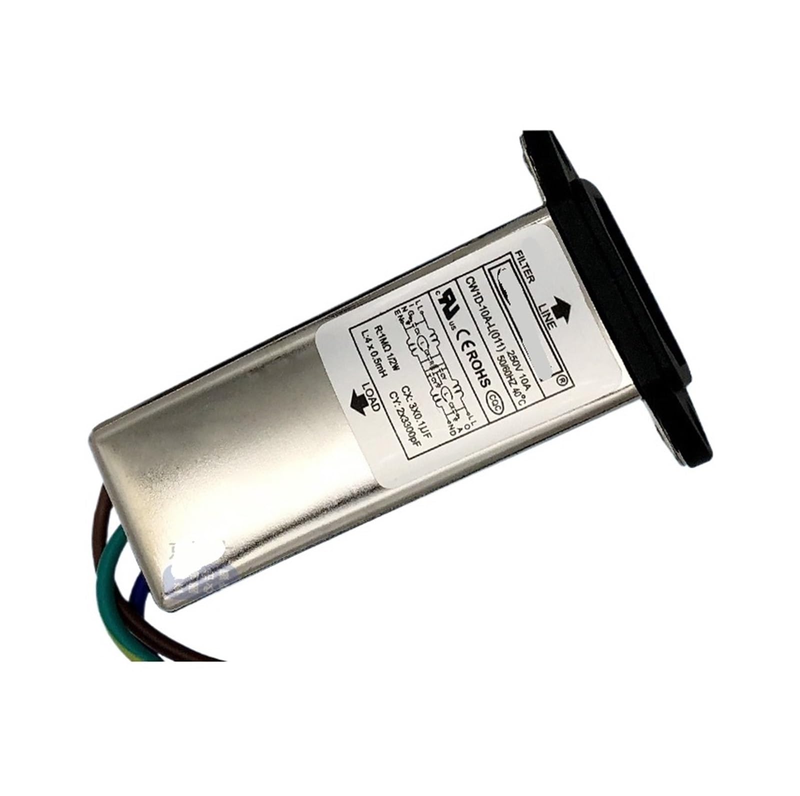 Filtre d'alimentation CW1D pour purification secteur et suppression parasites audio