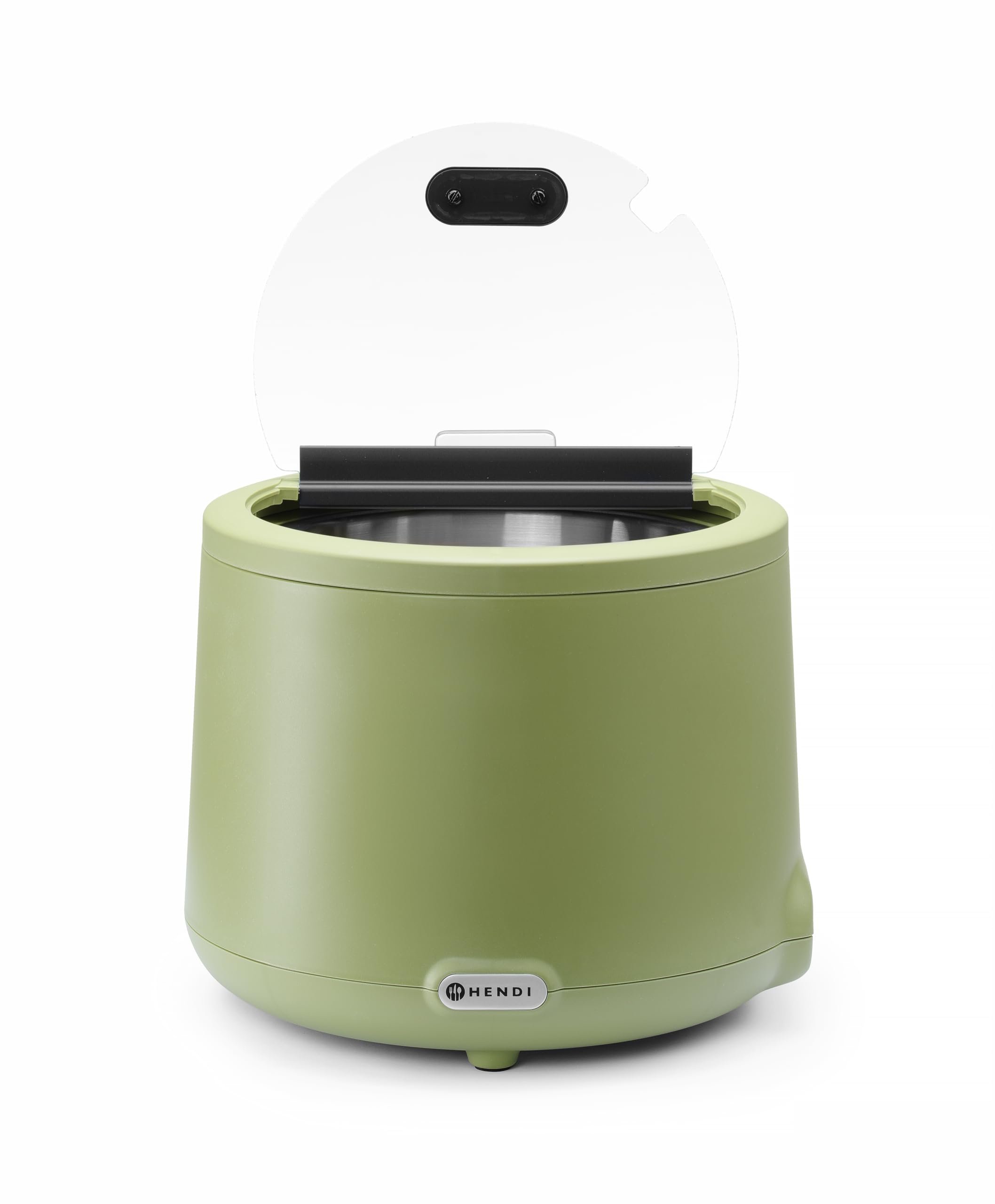 HENDI Suppenkessel, UNIQ, herausnehmbarer Behälter, 8L, 230V/500W, grün