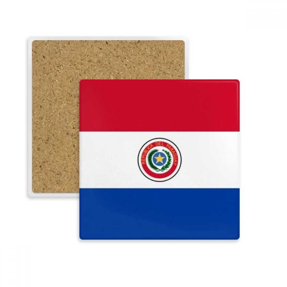 Évitez les taches avec le dessous de verre Paraguay en pierre poreuse absorbante