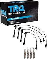Vista 55 de Kit de Bujías de Iridium TRQ 5 Piezas Bujías de Iridium Compatibles con Chevrolet Aveo 2004-2008 2007-2008 Aveo5