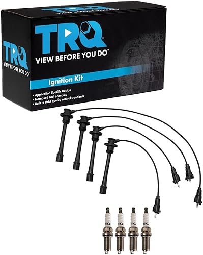Miniatura 60 de Kit de Bujías de TRQ 5 Piezas Bujías de Iridio Compatibles con Hyundai Elantra 1996-2006 2005-2009 Tucson 2005-2010 Kia Sportage 2009 Spectra